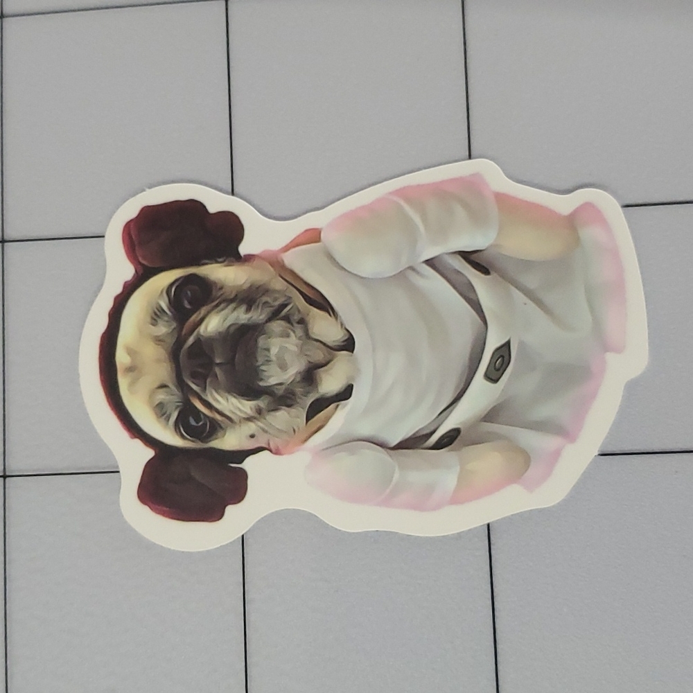 Pug Sticker
